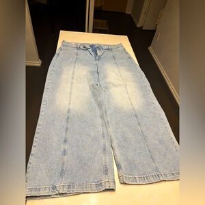 GAP high stride wide leg jeans!